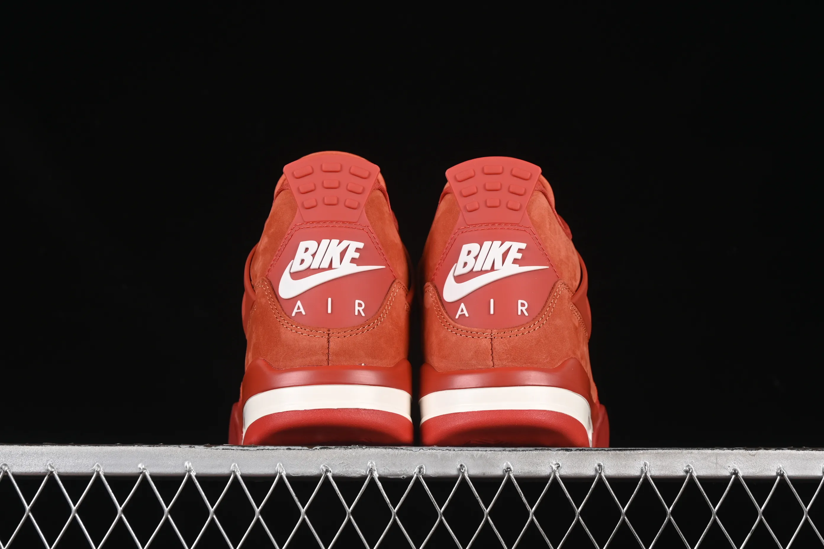 All categories Air Jordan Jordan series basketball shoes Air Jordan 4 OG version Nigel Sylvester x Air Jordan 4 OG "Brick By Brick" AJ4 Joe 4 Orange Brown Suede HF4340-800